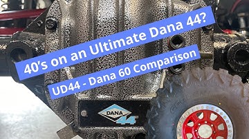 40’s ON AN ULTIMATE DANA 44??? - Jeep ULTIMATE Dana 44 Review and Dana 60 Comparison