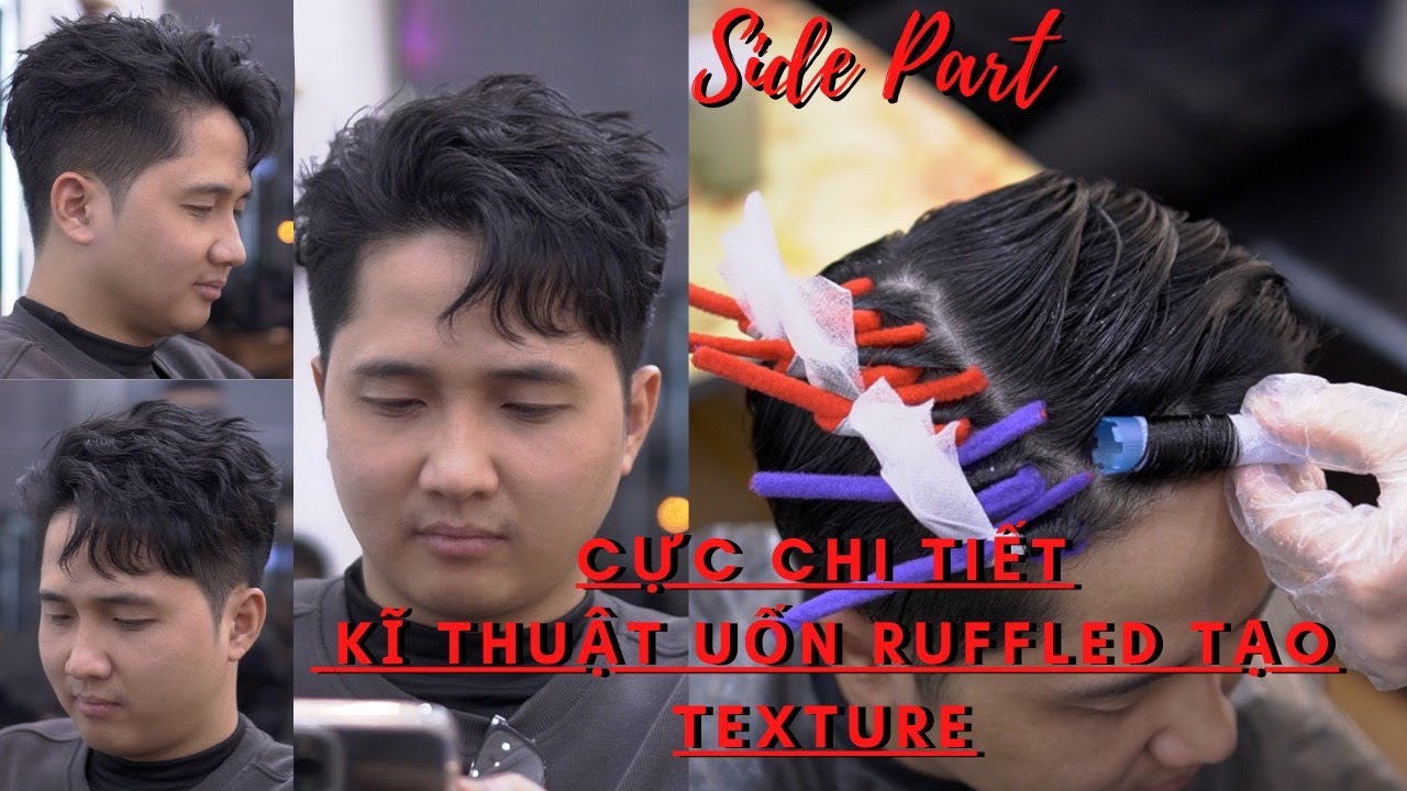 Hướng Dẫn Kĩ Thuật Uốn Tạo Texture Trên Form Tóc Side Part Bằng Kẽm ...