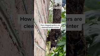 How gutters are unclogged