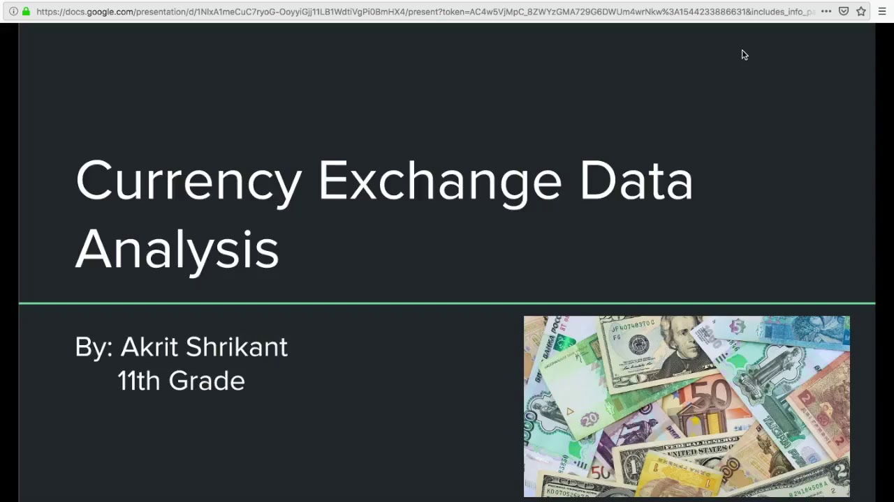 currency exchange data
