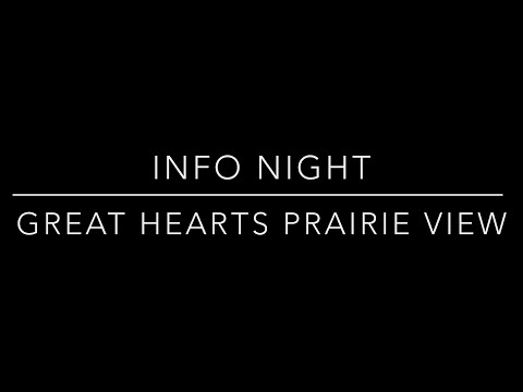Info Night: Great Hearts Prairie View