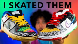 Nike SB Dunk What The Paul Shoe Review & Wear Test - YouTube