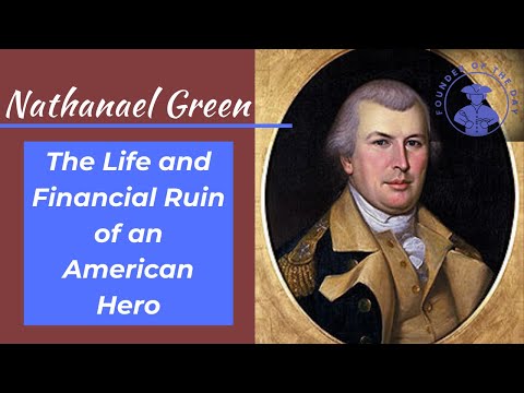 ナサニエルグリーン-アメリカの英雄の経済的破滅