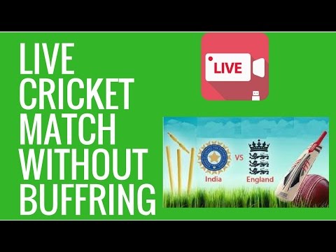 How do you view live cricket matches on the Internet?