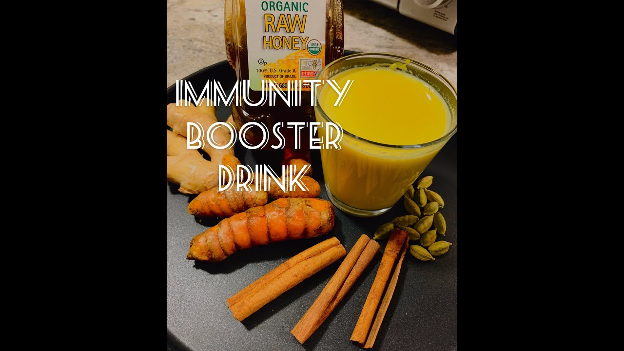 Immunity Booster Drink | Golden Milk | Turmeric (Haldi), Ginger, Masala Milk | How to boost immunity