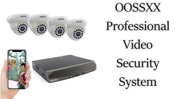 OOSSXX Professional  Camera Security System