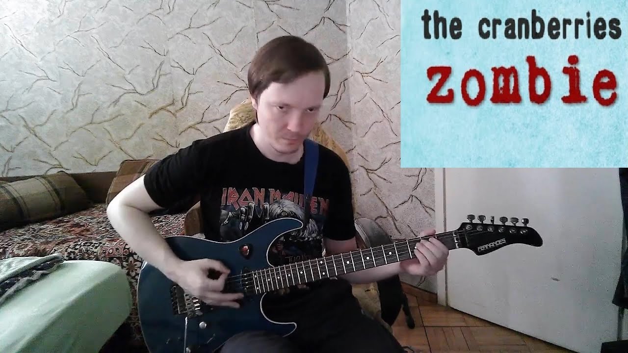 Crambers Zombie (guitar cover) YouTube