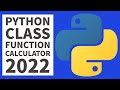 Python Class Function - Error Handler Calculator Beginners Tutorial 2022