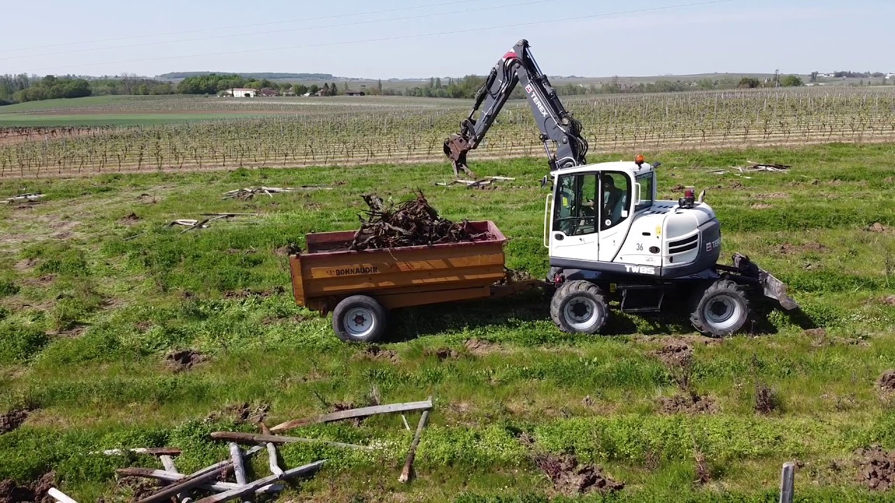 Terex TW 85 + Remorque