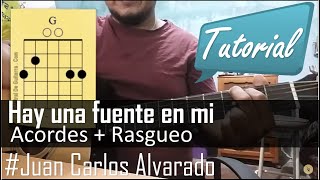 Miniatura de "Hay una fuente en mi tutorial con guitarra acústica | Curo para guitarra"