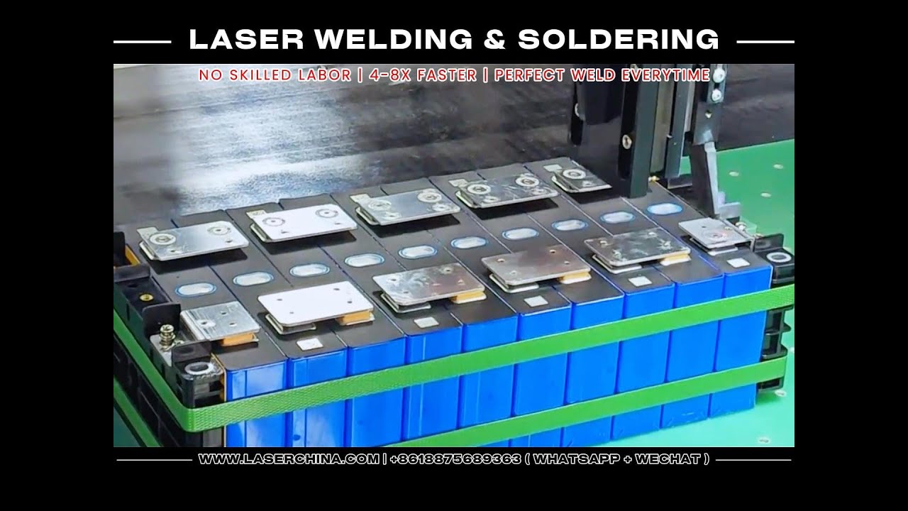 Battery Pack Laser Welding for Copper & Aluminum in New Energy  Battery Tab Laser Welding Tech