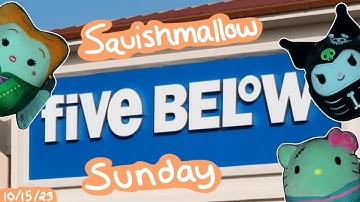 Squishmallow Sunday Five Below Event Haul ~ Sanderson Sisters ~ Hello Kitty and Friends ~ 10/15/23