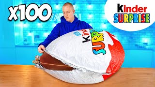 Riesen Kinder Surprise | So bauen Sie das größte DIYKinder Surprise der Welt von VANZAI