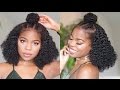 Quick and Easy Twist Out style on Natural Hair FT. Curls Blueberry Bliss