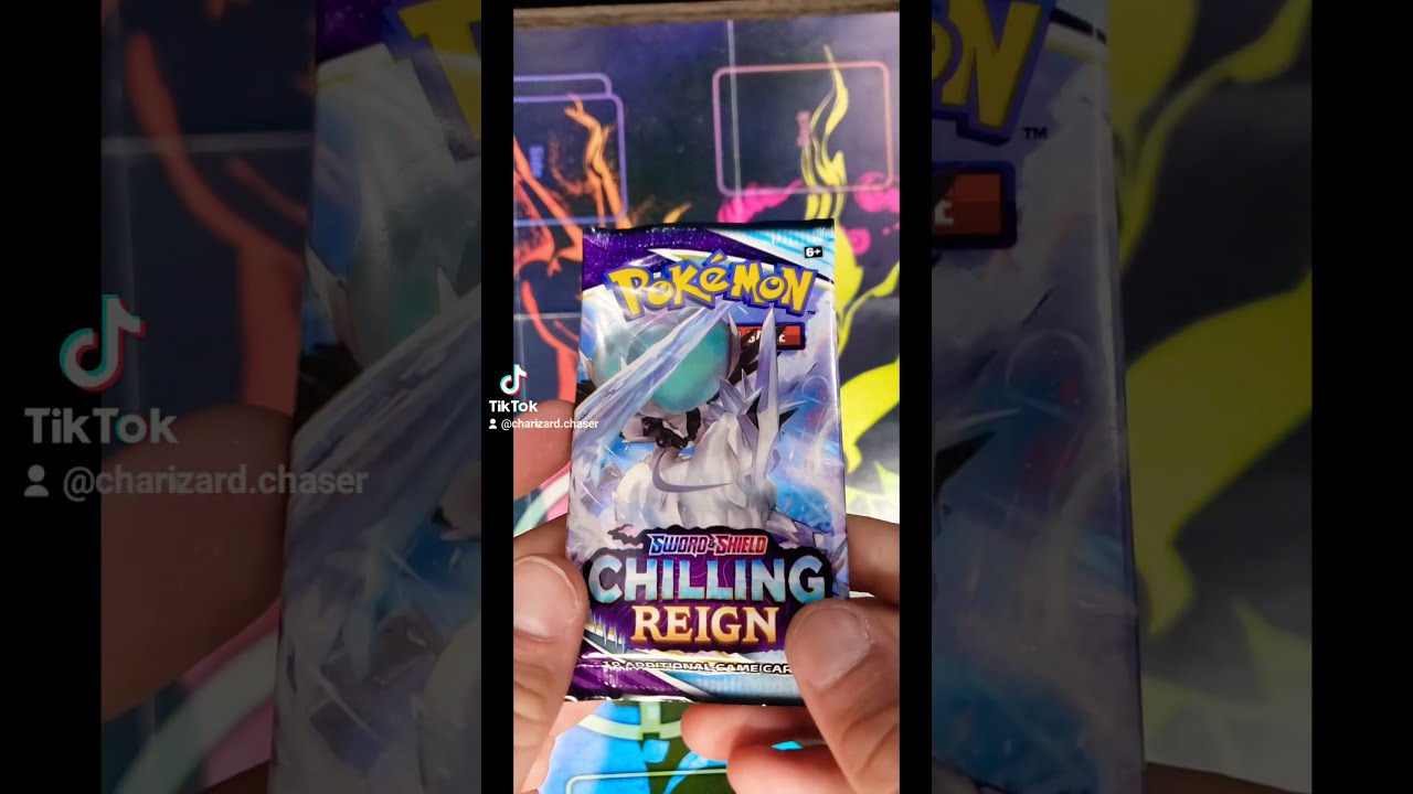 The feeling when you pull a gold card in Chilling Reign 