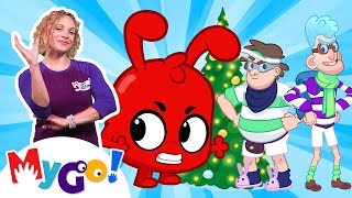 The Christmas Bandits | MyGo! Sign Language For Kids | Morphle | ASL