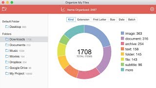Easy File Organizer - Organize files, folders and Desktop on Windows, Mac and Linux screenshot 2