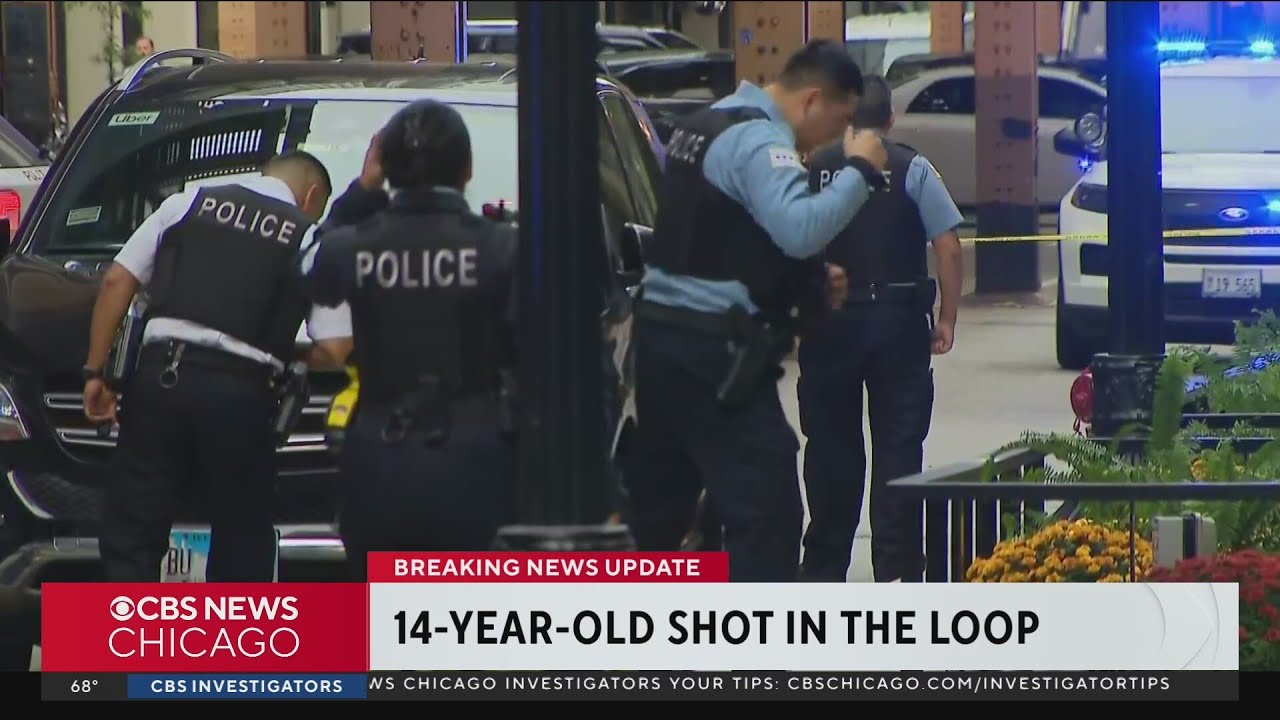 14-year-old boy shot in the Loop - YouTube