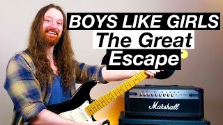 The Great Escape by Boys Like Girls - Guitar Lesson & Tutorial