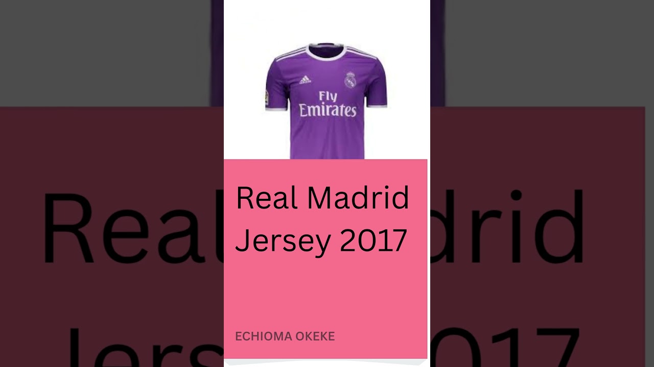 Real Madrid Jersey Evolution 