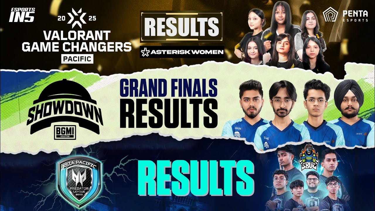 Результаты гранд-финала BMSD 2025 | Формат VCT Ascension | Результаты Acer Predator League | EIN5
