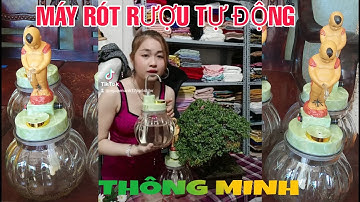 Máy Rót Rượu Tự Động Chú Tiểu ( Thông Minh 2022 )