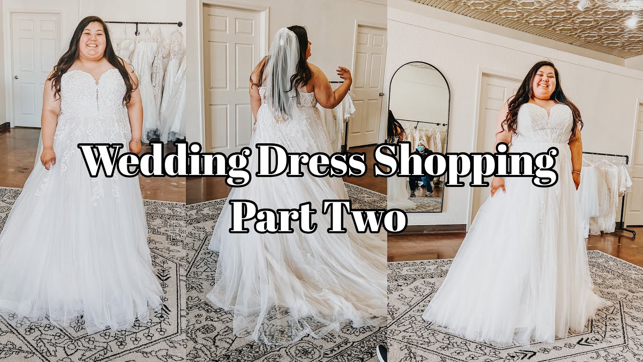 Plus size wedding dress shopping // Lillie’s Bridal Boutique // Stella