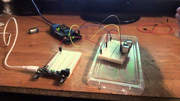 Arduino Mega 2560 + SRF05 + Adafruit motor shield