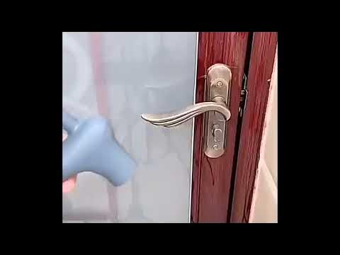 Защитная насадка на дверную ручку - YouTube