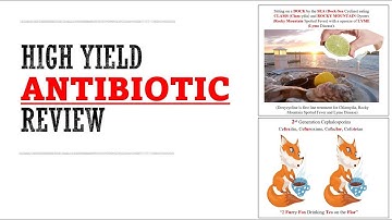 Antibiotic Review | Mnemonics And Proven Ways To Memorize For Your Exam!