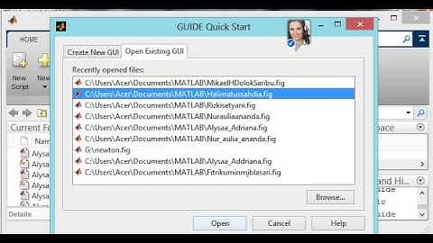 Cara Membuat Keliling dan luas lingkaran dengan Matlab Oleh Halimatussahdia 1304112489 IK