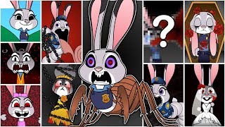 My Sprunki OC: Judy (Phase 1 to Phase 16 from Zootopia)