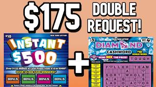 $170 Session Hunting $500 Wins + Cashword Assortment! | New York Lottery Gameplay!