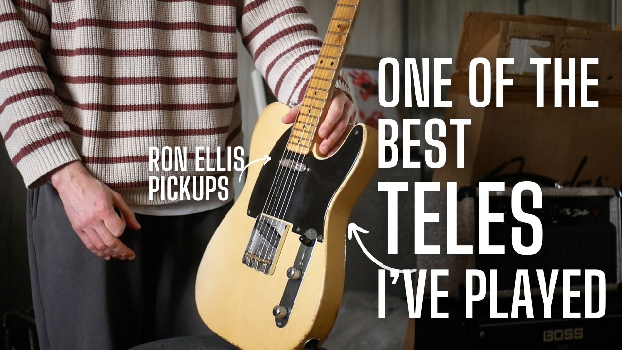 Одна из лучших гитар Telecaster, на которых я когда-либо играл — Danocaster Single Cut со звукосн...