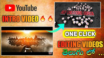 How to create intro video 🔥🔥 YouTube Channel intro Videos editing within 2 minutes intro editing