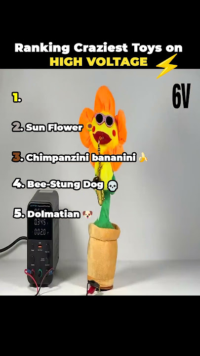 Ranking Craziest Toys on HIGH VOLTAGE⚡