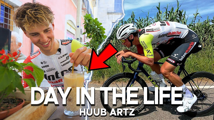 DAY IN THE LIFE OF A PROFESSIONAL CYCLIST ft. Huub Artz