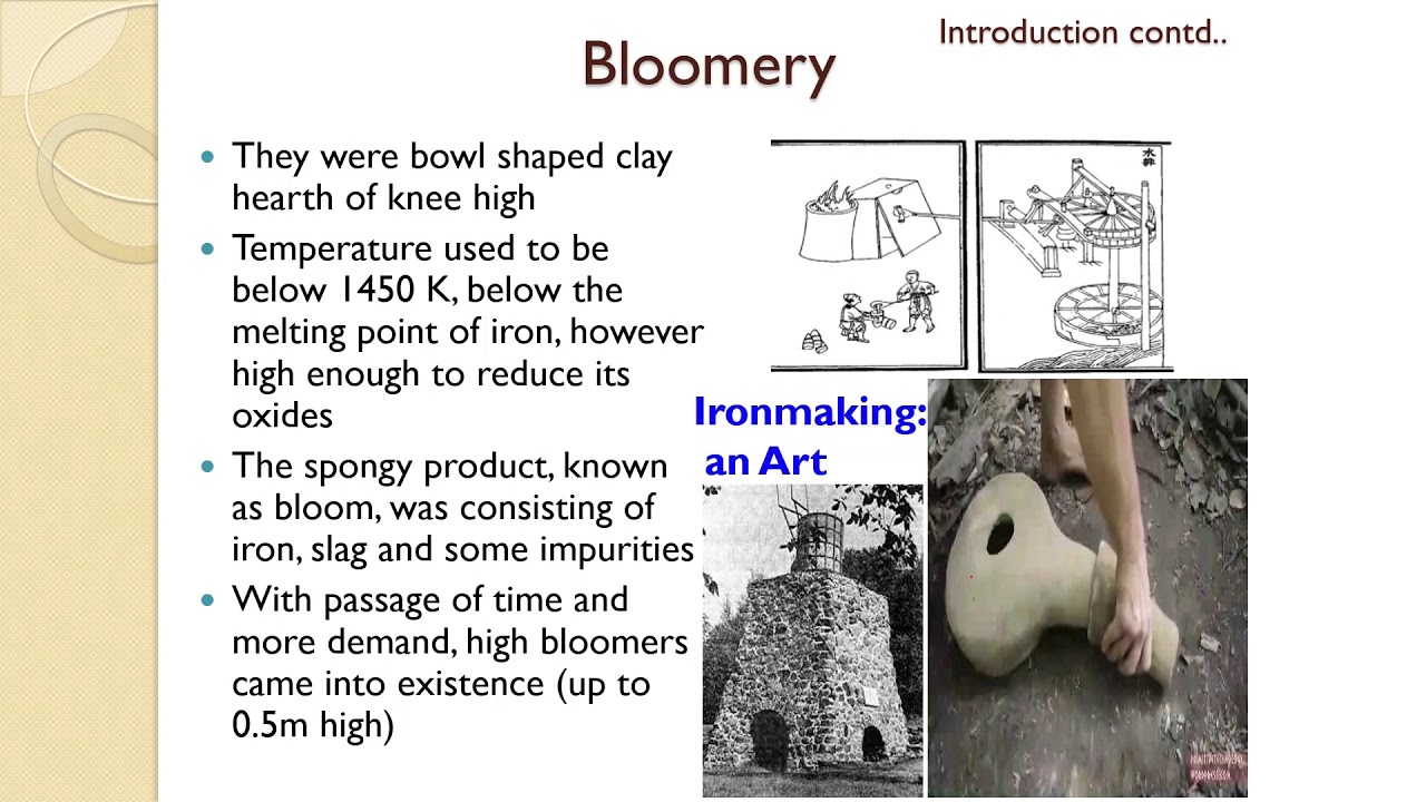 Iron making : Lecture 1