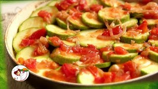 Тушеные Кабачки, с помидорами и чесноком. Ну, очень вкусно. Тушеные Кабачки, с помидорами и чесноком. Ну, очень вкусно.