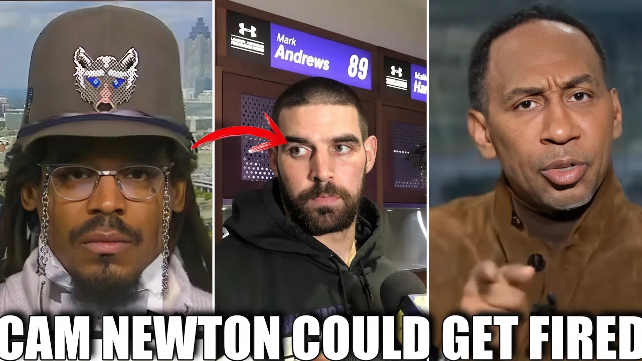 Cam Newton GOES OFF SCRIPT LIVE ON ESPN First Take Shocking Stephen A ...