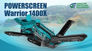 Powerscreen Warrior 1400X