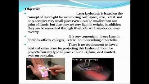 Laser Keyboard The Future Technology