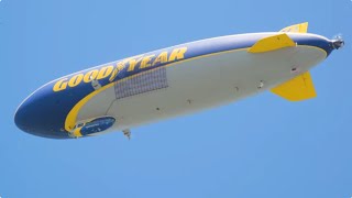 Goodyear Blimp at the 2025 Dayton Air Show