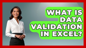What Is Data Validation In Excel? - Learn As An Adult