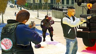 GTA 4 Rampage: Niko, Johnny & Luis’s LEGENDARY 6-Star Police Showdown at Subway Station! - #24