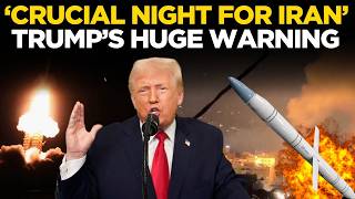 Live: Trump Drops Urgent White House Bombshell | 'We Will Finish The Little That Is Left Of Iran'