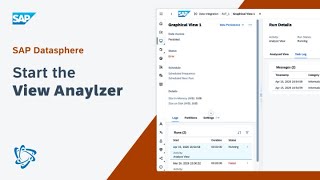 Start the View Analyzer: SAP Datasphere