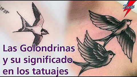 ¿Qué significa un tatuaje de golondrina común?