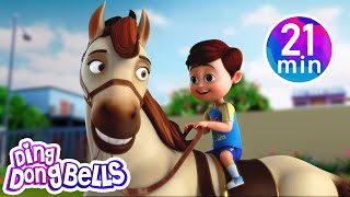 Ding Dong Bells Hindi Nursery Rhyme Collection for Toddlers  8 Colorfull Hindi Nursery Rhymes