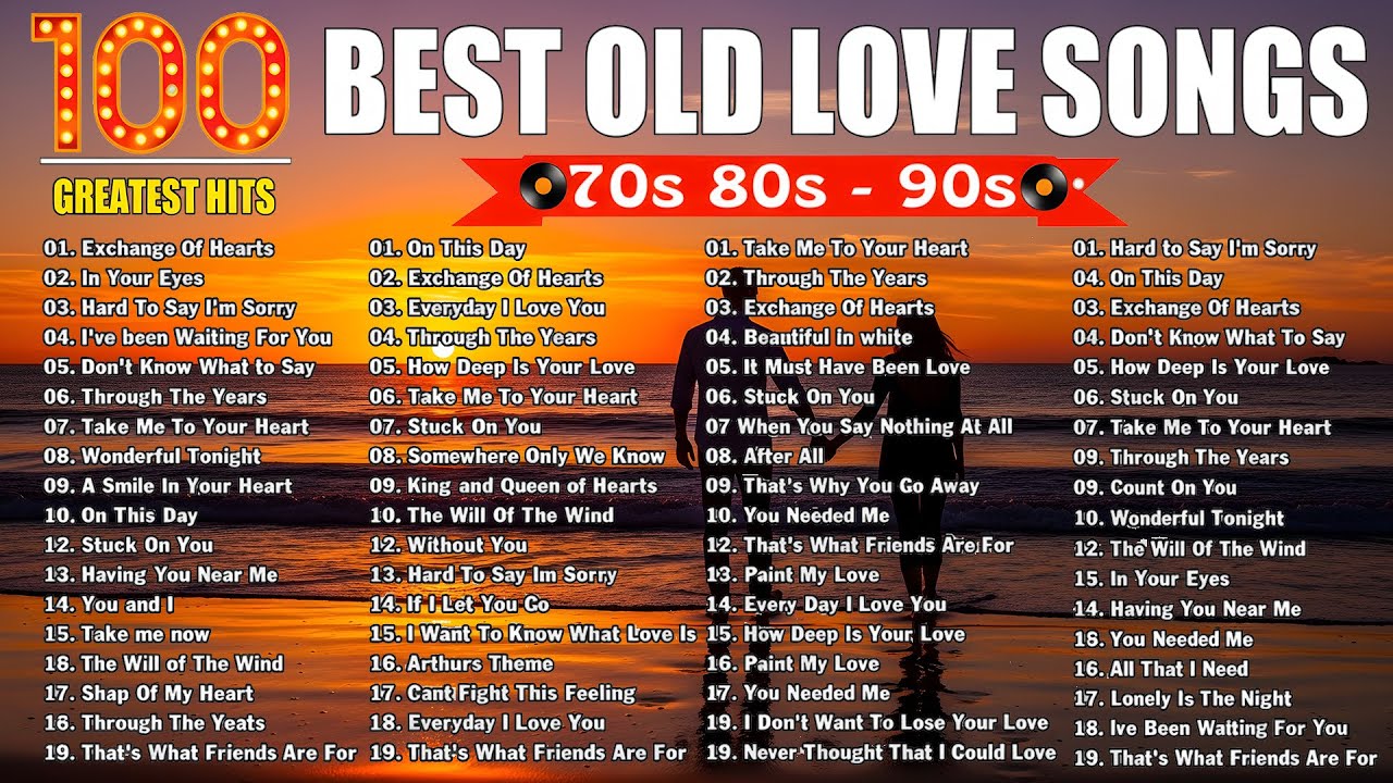 Best Old Love Songs Romantic 80s 90s - Kenny Rogers, Chicago, David Pomeranz ,Jim Brickman
